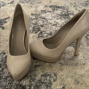 Aldo stiletto platform heels